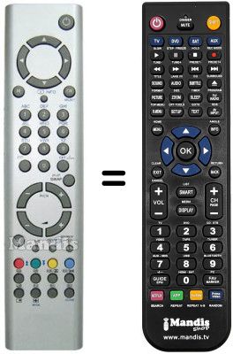 Replacement remote control Goodmans LD3755 HD