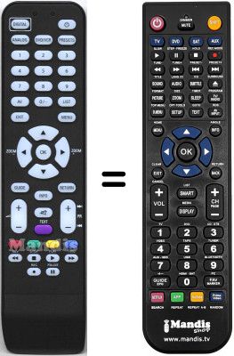 Replacement remote control Tcl 26A12H