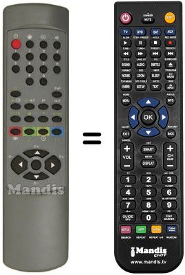 Replacement remote control RC2171