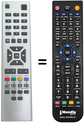 Replacement remote control RC2445