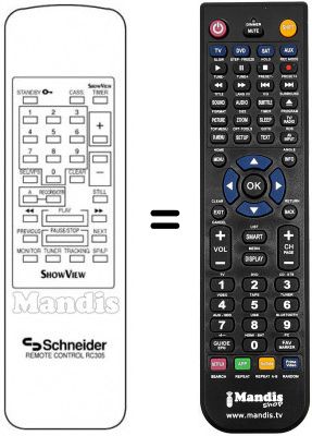 Replacement remote control RC305