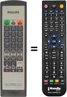 Replacement remote control RC5410