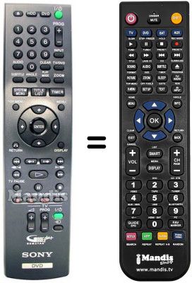 Replacement remote control REMCON1042