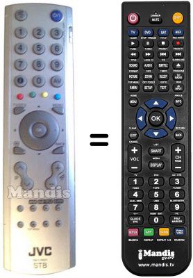 Replacement remote control RM-C1890S