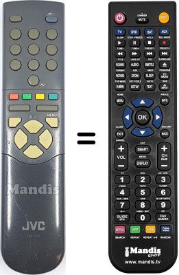 Replacement remote control JVC AV28WFX1