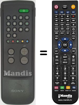 Replacement remote control RM816