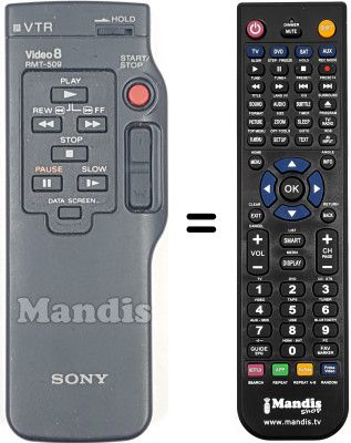 Replacement remote control RMT-509