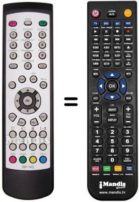 Replacement remote control Nec PX-TUAN01 Replacement remote control Nec PX-TUAN01