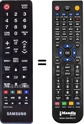 Replacement remote control Samsung T24E390EW