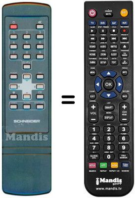 Replacement remote control REMCON1276