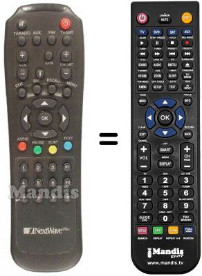 Replacement remote control REMCON705