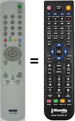 Replacement remote control Sony KV-29LS40K Replacement remote control Sony KV-29LS40K