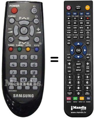 Replacement remote control Samsung BN59-00963A