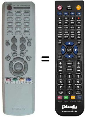 Replacement remote control Samsung BP5900062A Replacement remote control Samsung BP5900062A