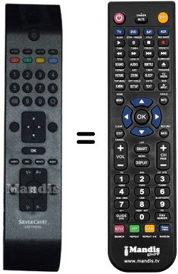 Replacement remote control AGB RC3902 Replacement remote control AGB RC3902