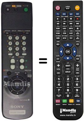 Replacement remote control RMT-V259E