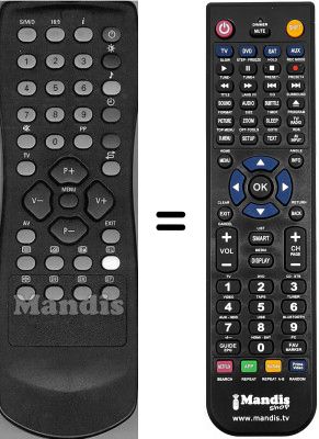 Replacement remote control Sound Color RC112