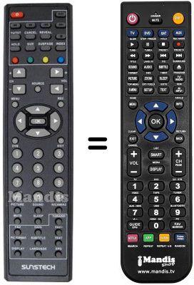 Replacement remote control REMCON513