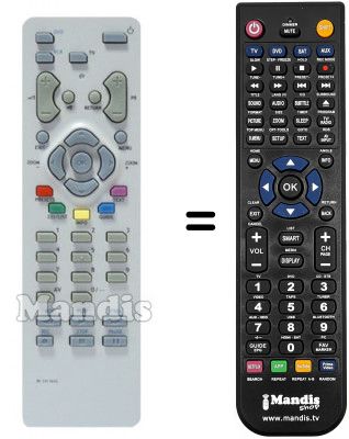 Replacement remote control Thomson 32WM100 Replacement remote control Thomson 32WM100