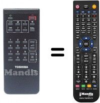 Replacement remote control CT-9581