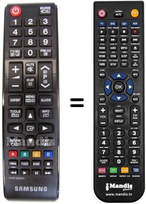 Replacement remote control Samsung REMCON088