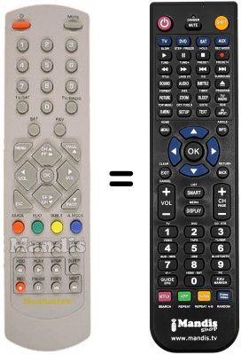 Replacement remote control Manhattan 7800