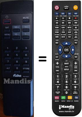 Replacement remote control RC5817