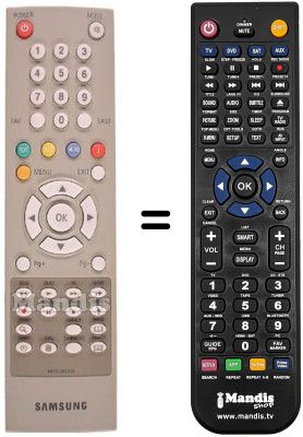 Replacement remote control Samsung DSB9601C Replacement remote control Samsung DSB9601C