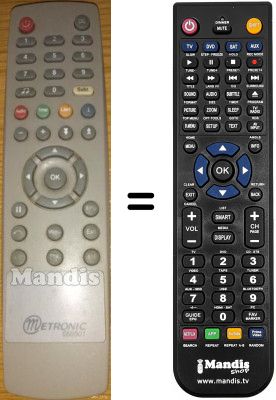 Replacement remote control Metronic 060501