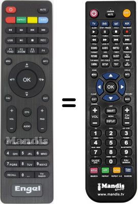 Replacement remote control Engel RS4800S