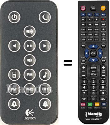 Replacement remote control S400I