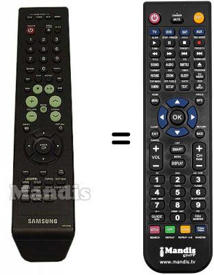 Replacement remote control Samsung AH59-01644A Replacement remote control Samsung AH59-01644A