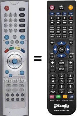 Replacement remote control Arion WHV3066W