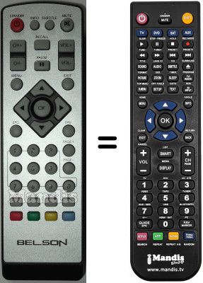Replacement remote control SEC15745W