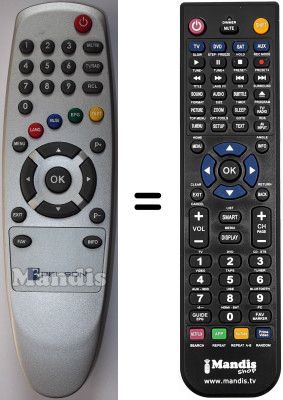 Replacement remote control Belson SEC15545W