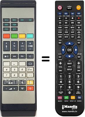 Replacement remote control SEC1542