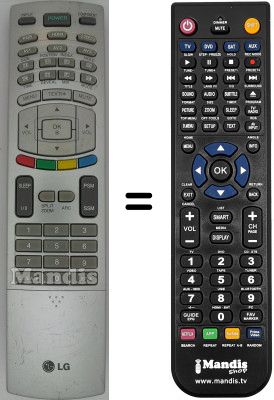 Replacement remote control LG SEC15694