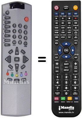 Replacement remote control SEC14265