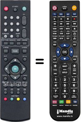 Replacement remote control Belson WHV15794