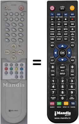 Replacement remote control WHV14722