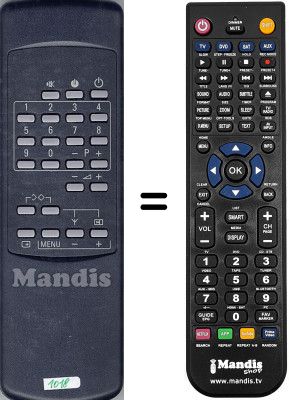 Replacement remote control WHV7690