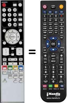 Replacement remote control Funai SEC14473