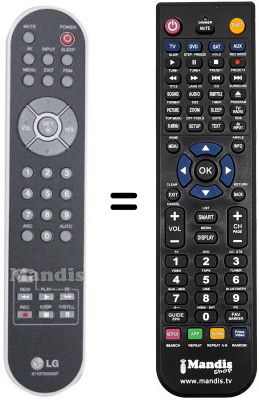 Replacement remote control SEC15762