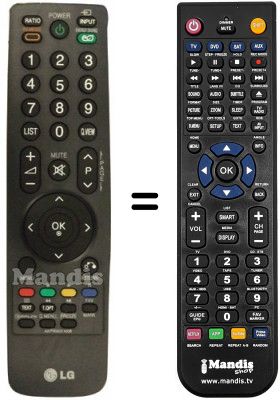 Replacement remote control SEC14261
