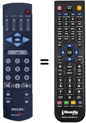 Replacement remote control SEC2432
