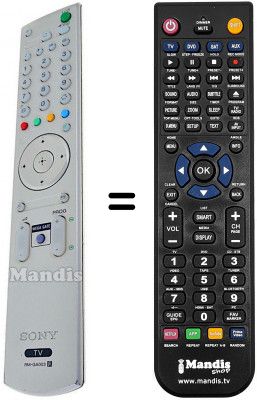 Replacement remote control SEC3389