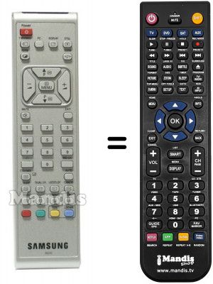 Replacement remote control Samsung SEC14672