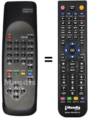Replacement remote control SEC15958