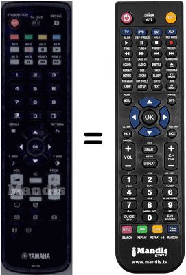 Replacement remote control WHV3339