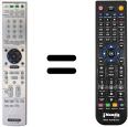 Replacement remote control Sony RM-ADP009
